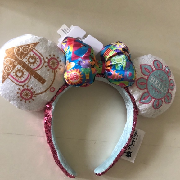Minnie Mouse Ear Headband Disney small world - Picture 2 of 3